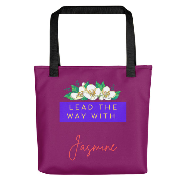 Lead The Way With Jasmine Tote Bag (Magenta)