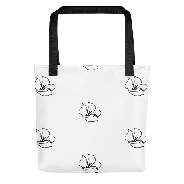 Magnolia Tote Bag (White)