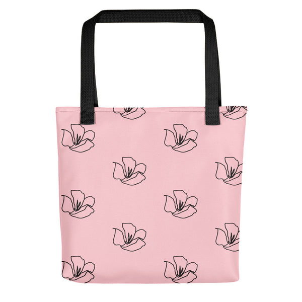 Magnolia Tote Bag (Rose)