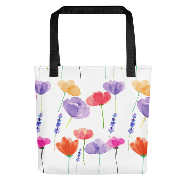 Spring Tote Bag (White)