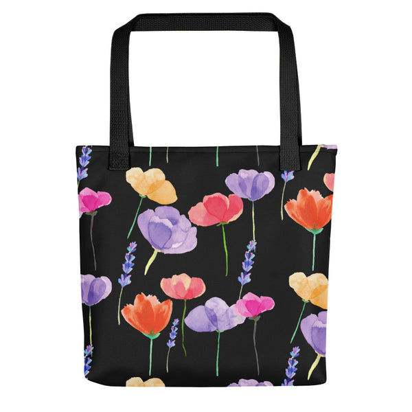 Spring Tote Bag (Black)