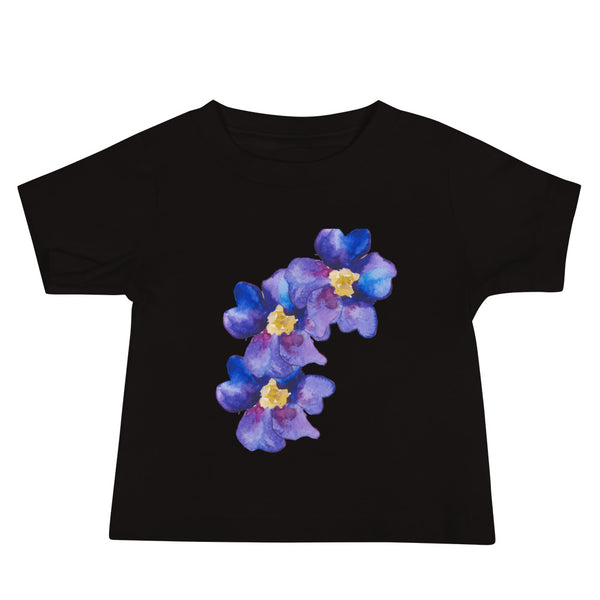 African Violet Baby Tee