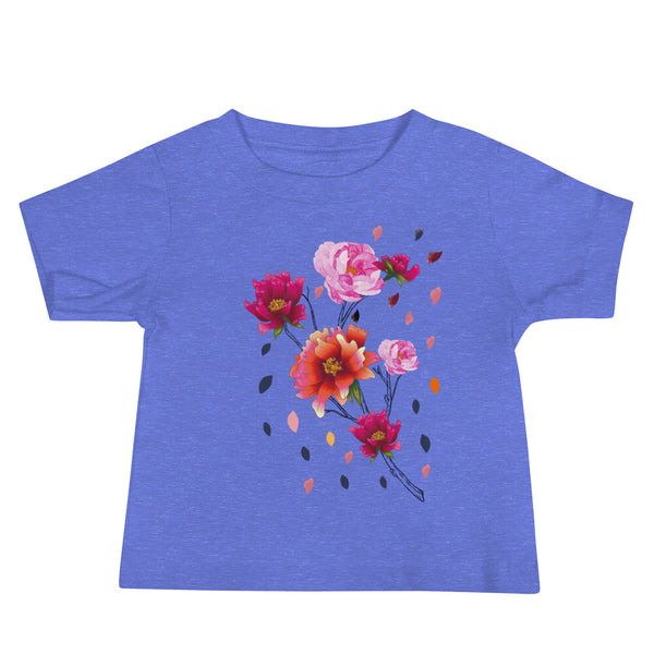 Falling Flowers Baby Tee