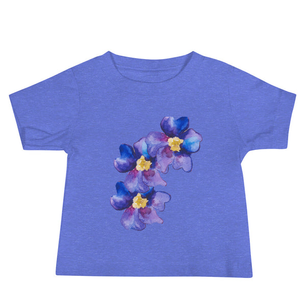 African Violet Baby Tee