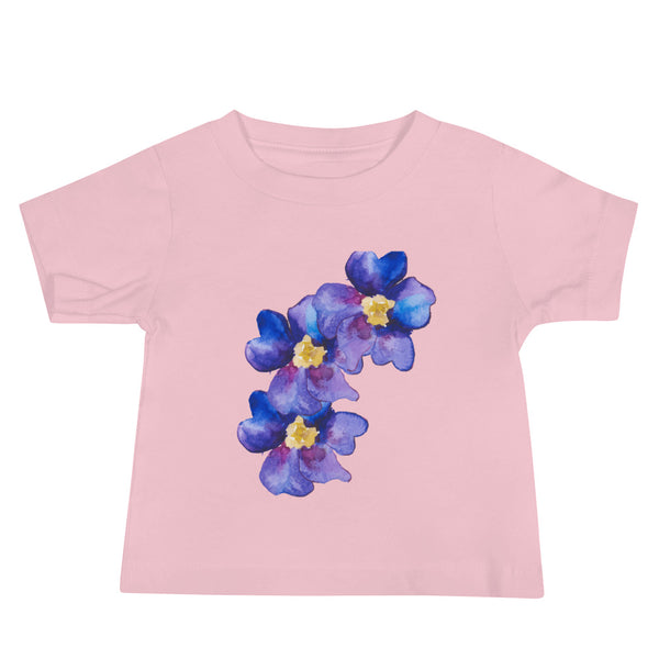 African Violet Baby Tee