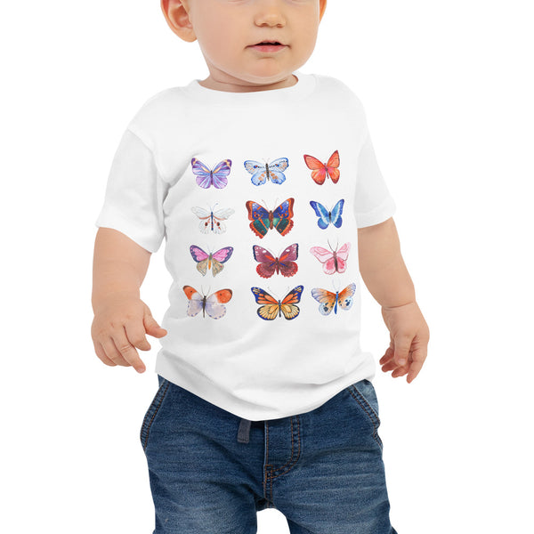 Butterfly Gathering Baby Tee