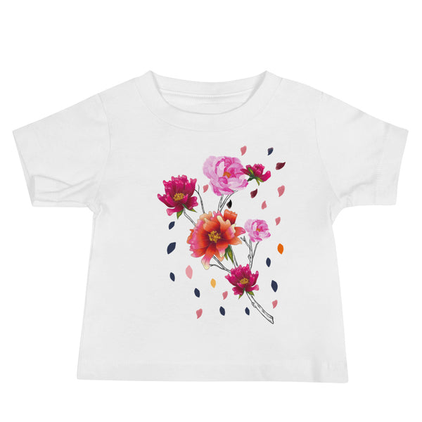 Falling Flowers Baby Tee