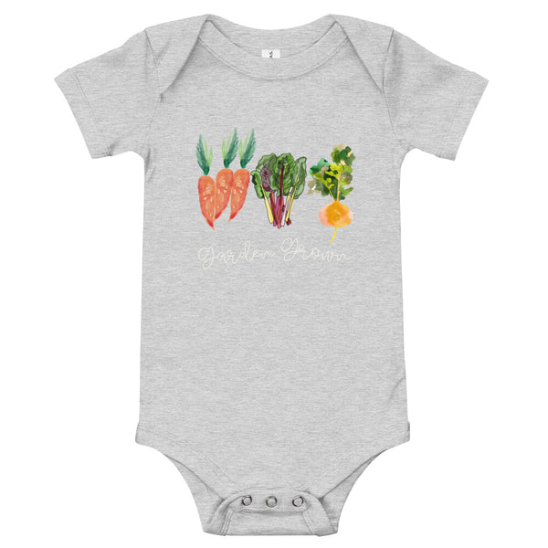 Garden Grown Onesie (Black)