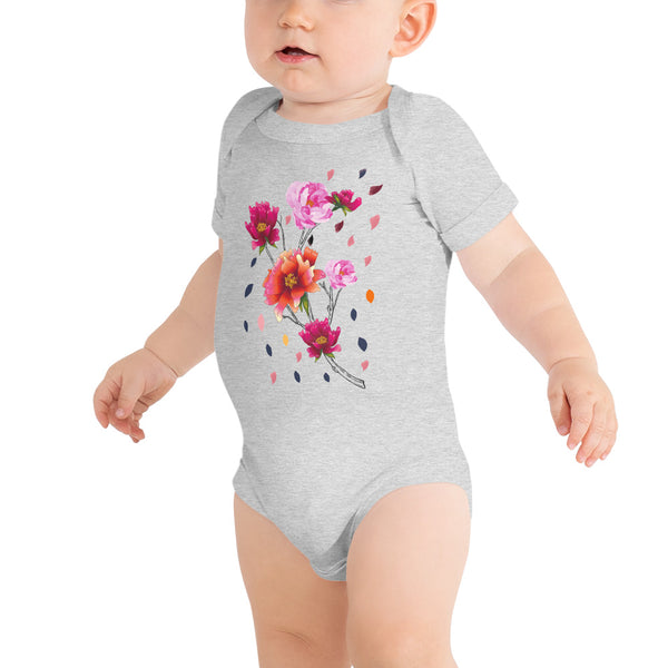 Falling Flowers Onesie