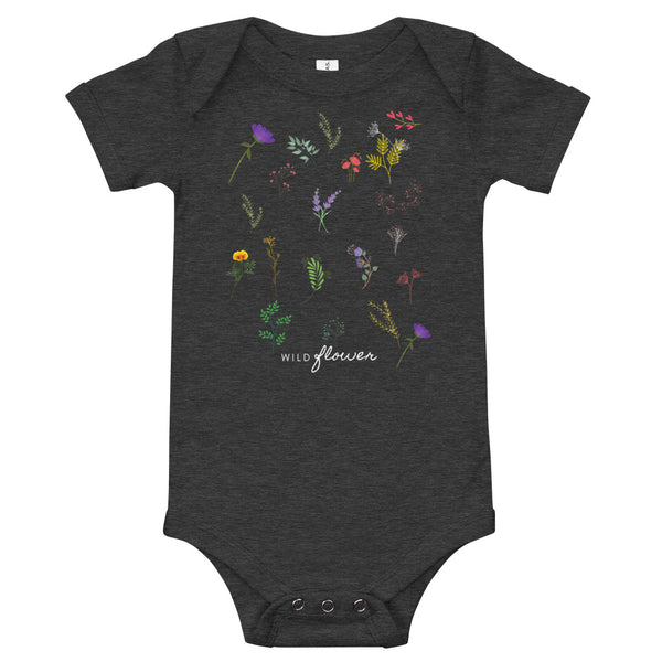 Wildflower Onesie (Black)