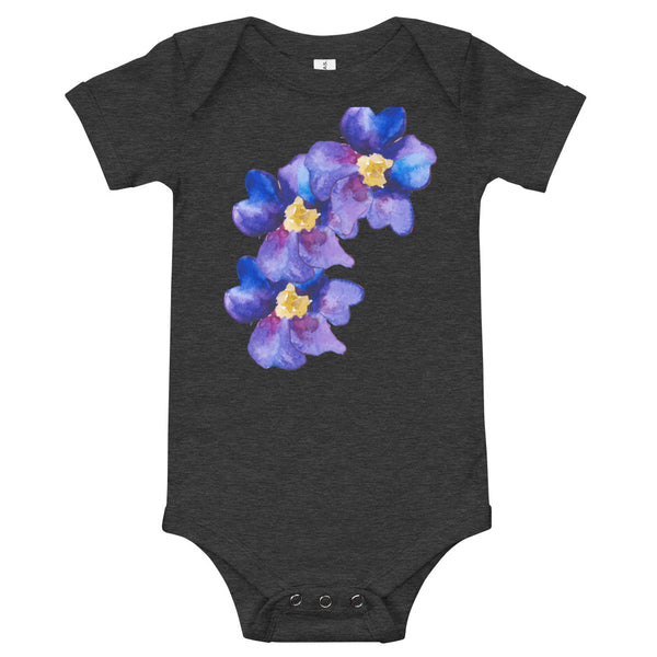 African Violet Onesie