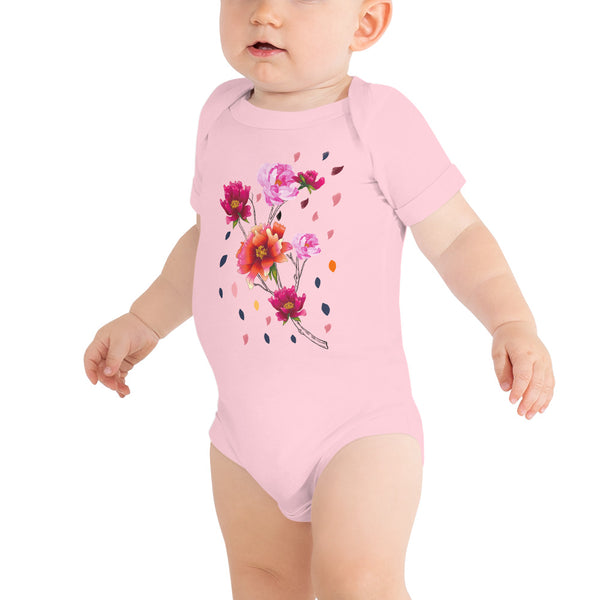 Falling Flowers Onesie