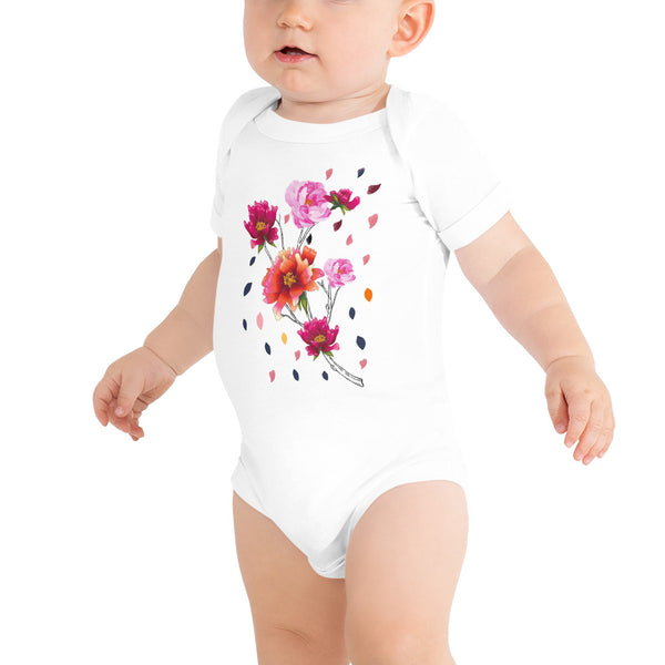 Falling Flowers Onesie