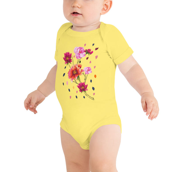 Falling Flowers Onesie