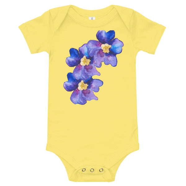 African Violet Onesie