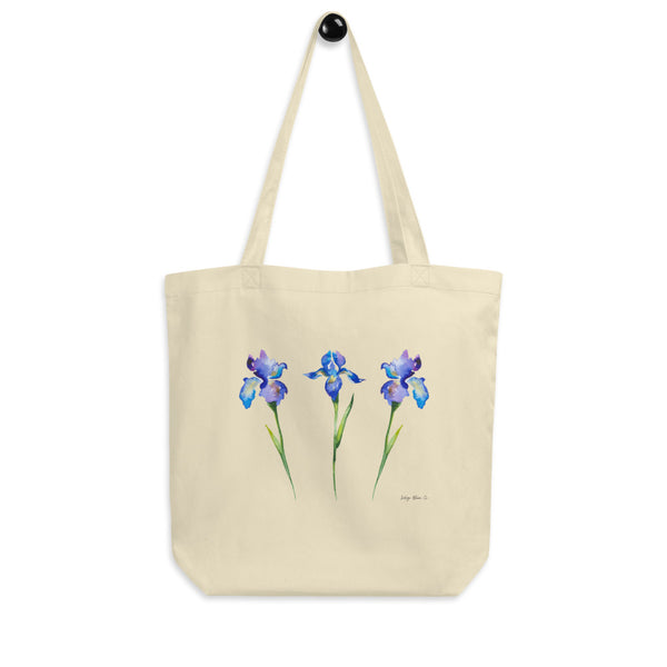 Iris Triune Organic Tote Bag