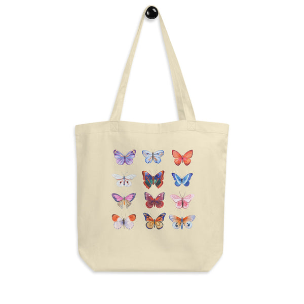 Butterfly Gathering Organic Tote Bag