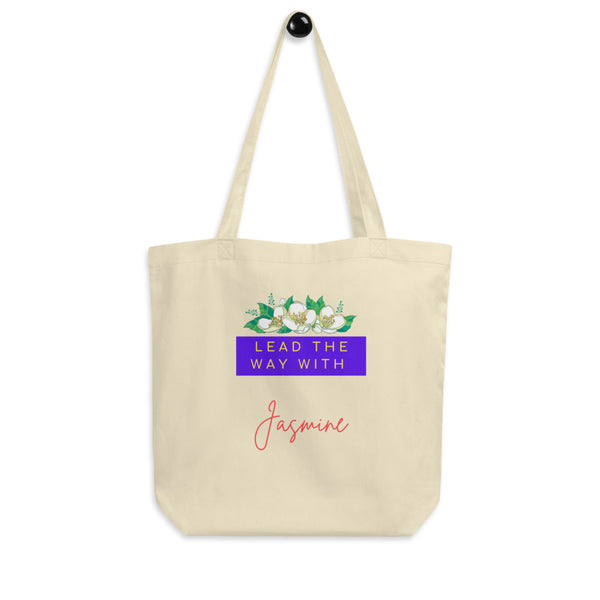 Lead The Way With Jasmine Organic Tote Bag