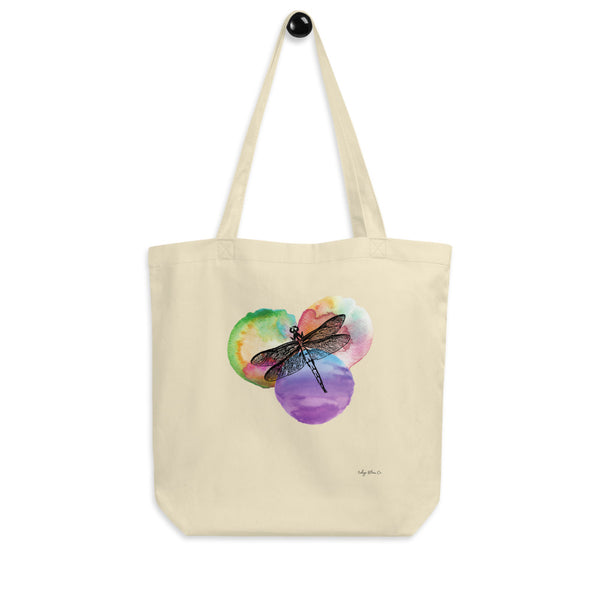 Dragonfly Organic Tote Bag