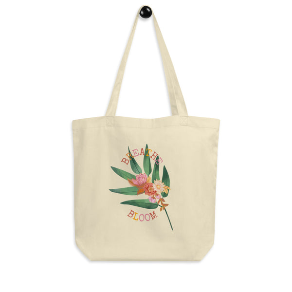 Breathe Bloom Organic Tote Bag