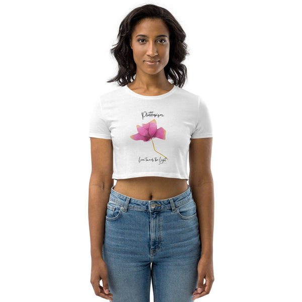 Phototropism Organic Crop Top