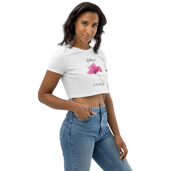 Phototropism Organic Crop Top