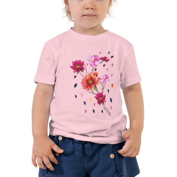 Falling Flowers Toddler Tee