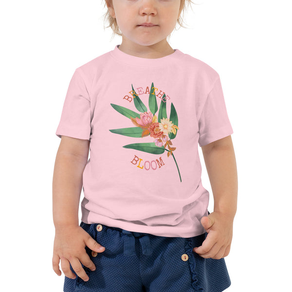 Breathe Bloom Toddler Tee