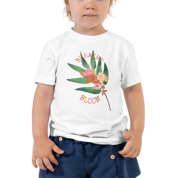 Breathe Bloom Toddler Tee