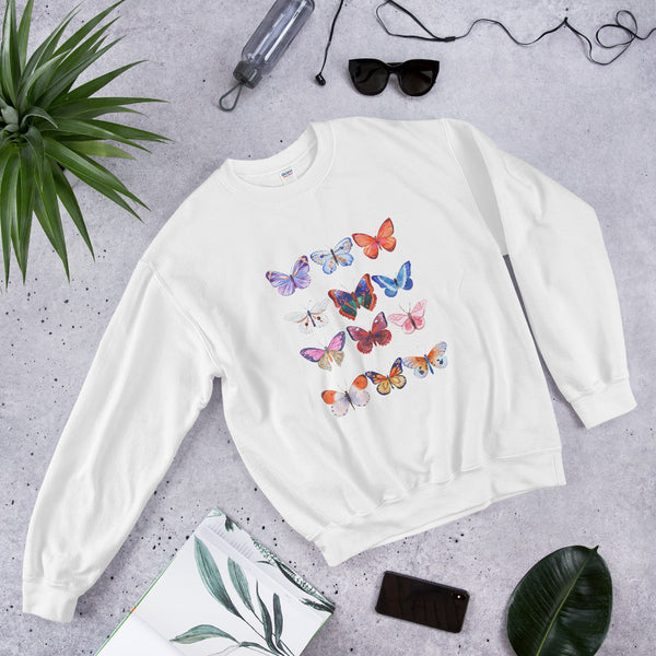 Butterfly Gathering Unisex Sweatshirt