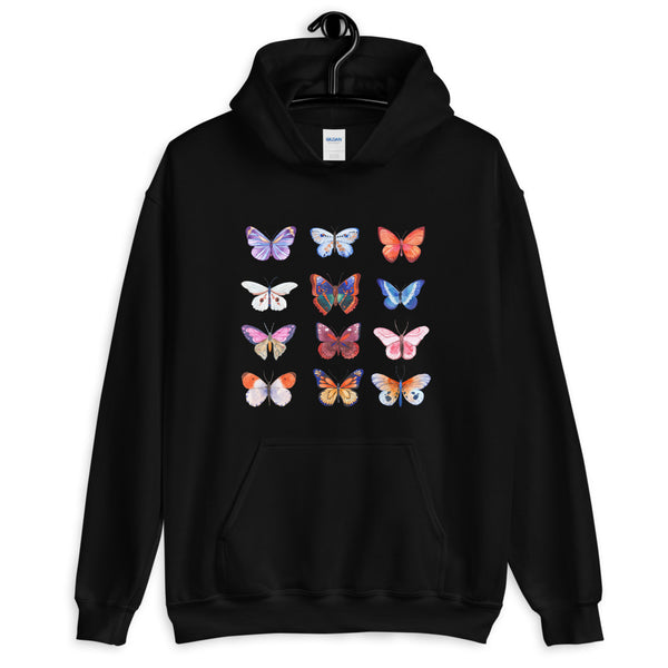 Butterfly Gathering Unisex Hoodie