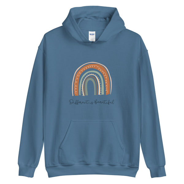 Different Is Beautiful Unisex Hoodie (Light Colors)