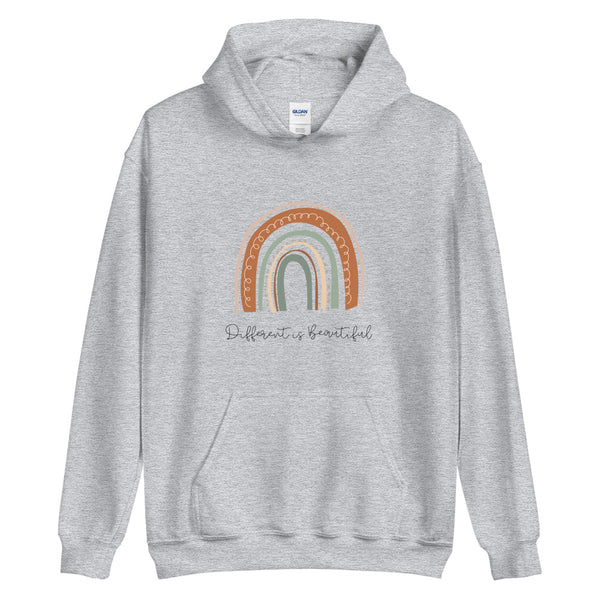 Different Is Beautiful Unisex Hoodie (Light Colors)