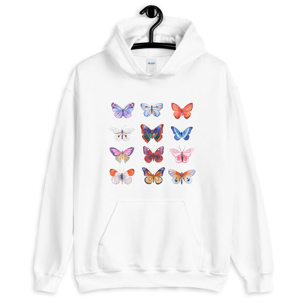 Butterfly Gathering Unisex Hoodie