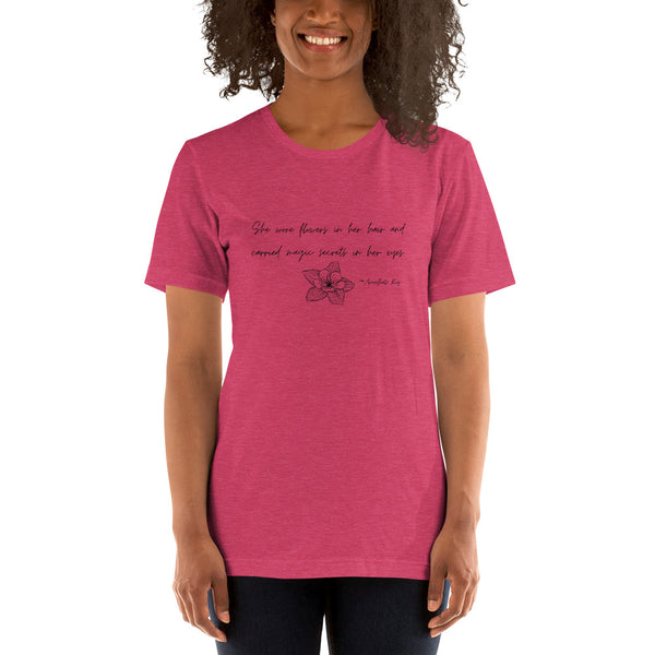 Flowers In Her Hair Women's T-Shirt