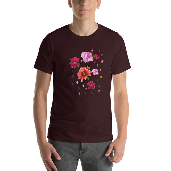 Falling Flowers Men's T-Shirt