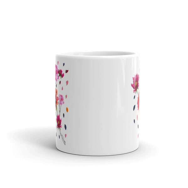 Falling Flowers Mug