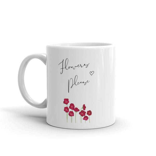 Flowers Please Mug