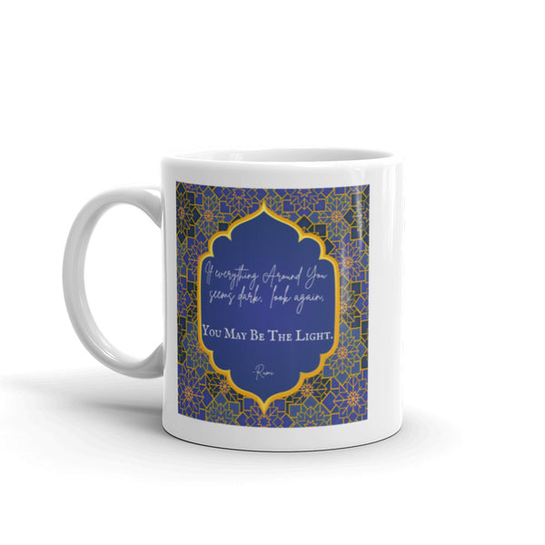 'Be The Light' Rumi Mug