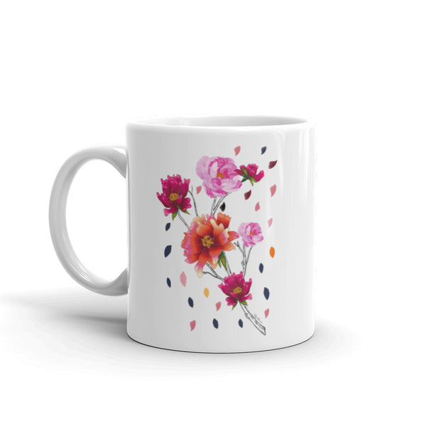 Falling Flowers Mug