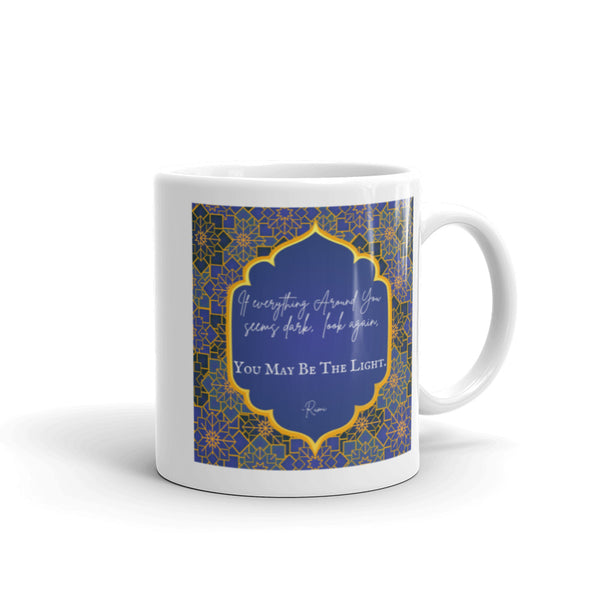 'Be The Light' Rumi Mug