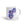 Load image into Gallery viewer, African Violet Mug (White)
