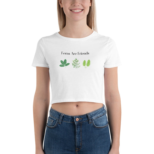 Ferns Are Friends Women’s Crop Tee