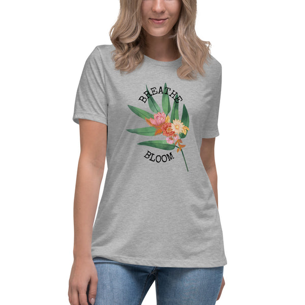 Breathe Bloom Women's Relaxed T-Shirt