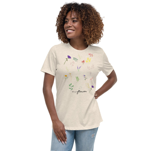 Wildflower Women's Relaxed T-Shirt