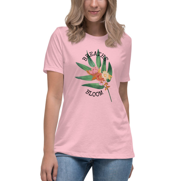 Breathe Bloom Women's Relaxed T-Shirt