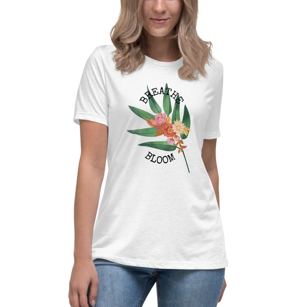 Breathe Bloom Women's Relaxed T-Shirt